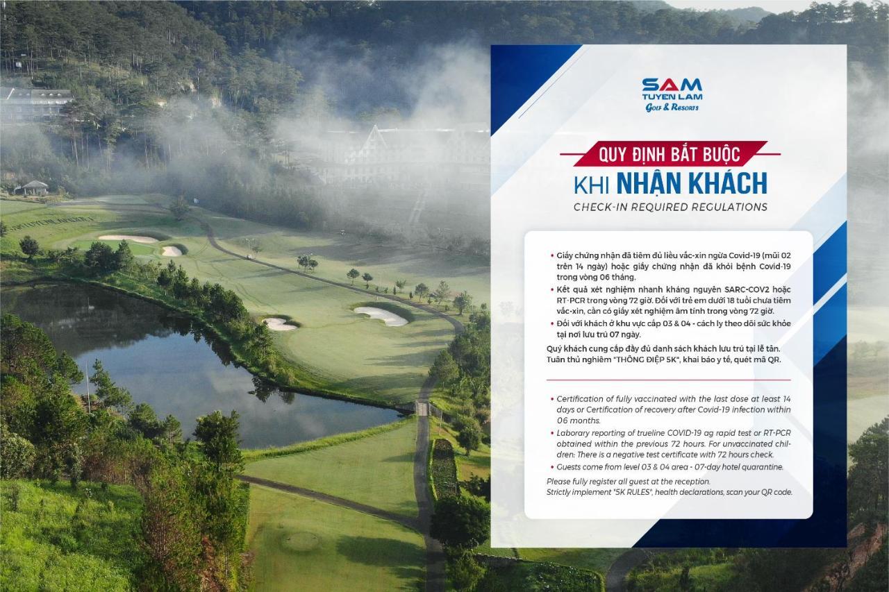 SAM Tuyen Lam Golf&Resorts Đà Lạt Exterior foto